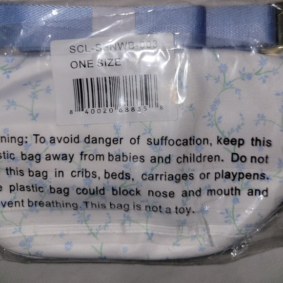 Stoney clover lane floral fanny pack hello spring - Picture 4 of 6